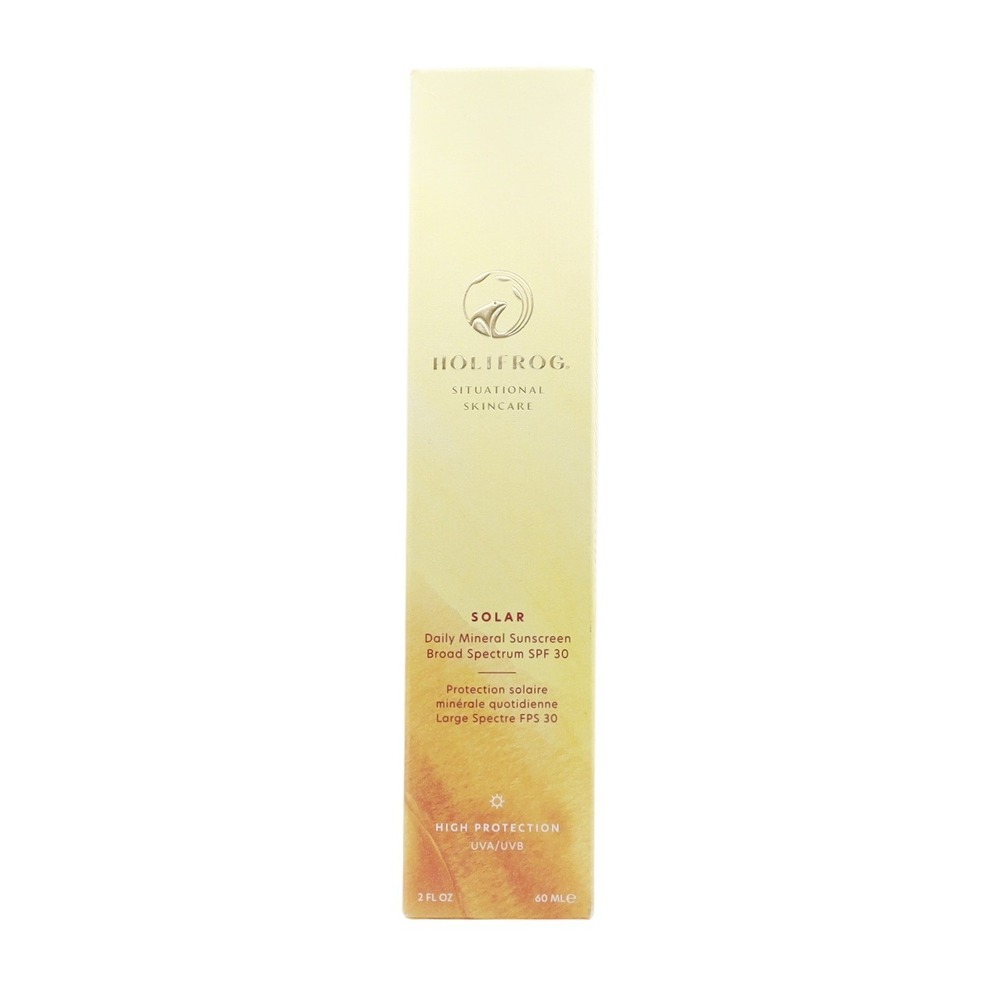 HoliFrog - Solar Daily Mineral Sunscreen - 2 fl oz / 60 ml - READ